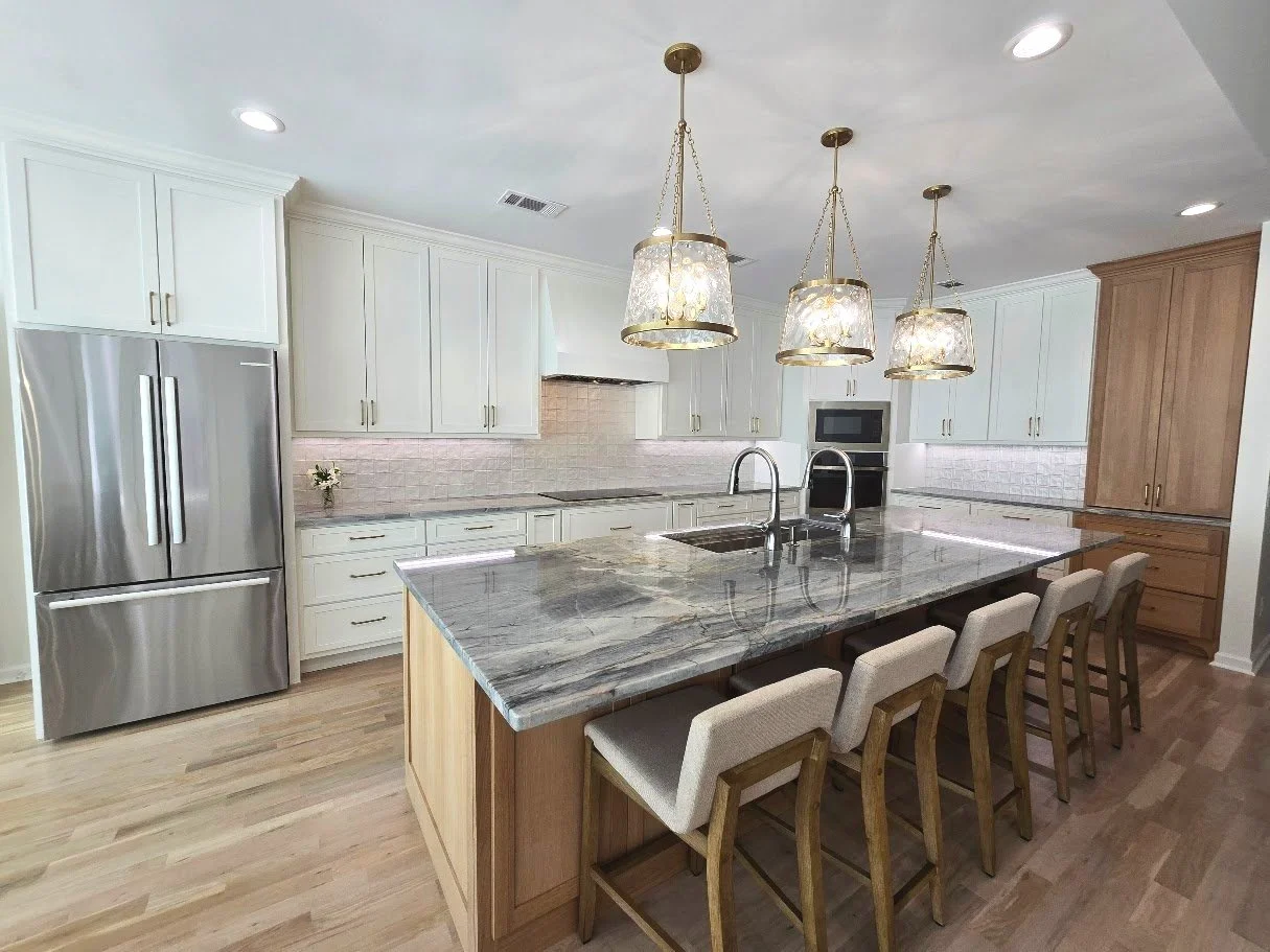 Custom cabinetry built in Auburn AL workshop